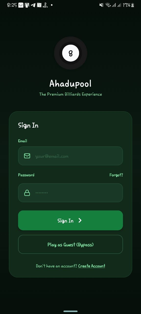 AhaduPool Screenshot 1
