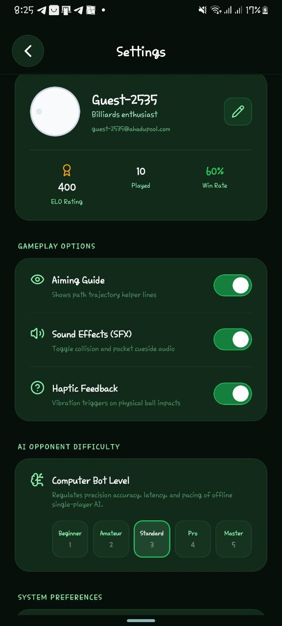 AhaduPool Screenshot 3